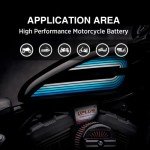 Motorcycle Battery YTX20HL-BS, UPLUS EB20H-3 Snowmobile UTV ATV YTX20L-BS YUAM320BS Maintenance Free Sealed AGM Powersports Compatible with Yamaha Honda Suzuki Harley-Davidson Kawasaki Jet Ski