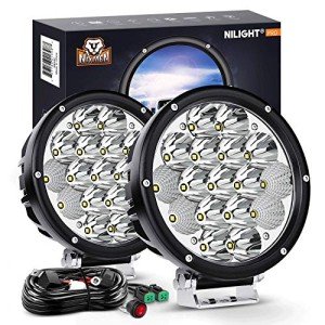 Nilight 7-Inch 85W LED Off-Road Driving Lights