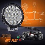 Nilight 7-Inch 85W LED Off-Road Driving Lights
