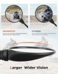 KEMIMOTO 360° Adjustable ATV Side Rearview Mirrors