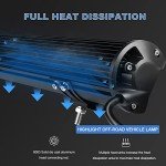 20" LED Light Bar with 4" Fog Lights Set