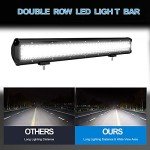 20" LED Light Bar with 4" Fog Lights Set