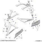 Polaris ATV Tapered Ball Joint - 12mm x 1.5mm