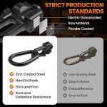 MooxHAI L Track Tie Down Studs - 6 Pack