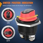 Nilight 200A Waterproof Battery Disconnect Switch
