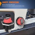 Nilight 200A Waterproof Battery Disconnect Switch