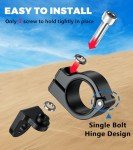 ATV Whip Light Mounts - 2 Pack, Adjustable 360°