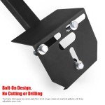 Adjustable Trailer Hitch Spare Tire Carrier