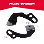 KEMIMOTO UTV A-Pillar LED Light Mount Bracket