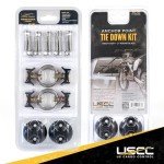 Round Tie-Down Anchor Point Kit for ATV/UTV