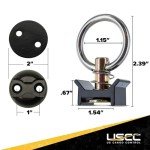 Round Tie-Down Anchor Point Kit for ATV/UTV