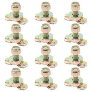 BoxerTool L Track Double Lug Fitting 12 Pack