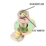 BoxerTool L Track Double Lug Fitting 12 Pack