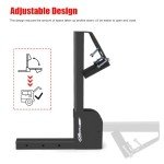 Adjustable Trailer Hitch Spare Tire Carrier