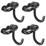 4pcs L-Track Double Stud Tie Down Hooks