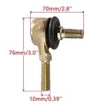 WOOSTAR 70mm Tie Rod End for ATVs