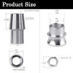 GaiRen 3/4" Heim Joint Rod End Kit (4 Pack)