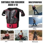 Kids Motocross Vest for Cycling and ATV Protection