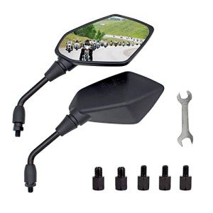 MAMIKO Universal Rear View Mirrors for ATVs & Bikes