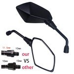 MAMIKO Universal Rear View Mirrors for ATVs & Bikes