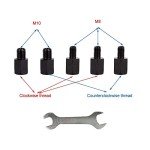 MAMIKO Universal Rear View Mirrors for ATVs & Bikes