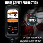 MOTOPOWER 12V 800mA Automatic Battery Charger