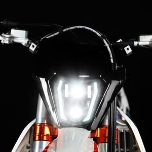 LED Headlight Kit with Turn Signals for ATVs