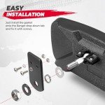 KEMIMOTO UTV Rear View Mirror for Polaris Ranger