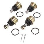 KIMISS 4pcs Suspension Ball Joint Set for ATV