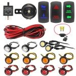 ATV Turn Signal Horn Kit with LED Lights