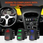 ATV Turn Signal Horn Kit with LED Lights