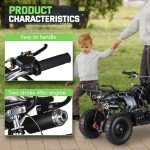 50CC Gas ATV Quad for Kids - 31 MPH