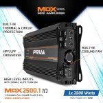 PRV Audio MDX2500.1 Mini Amplifier for ATVs