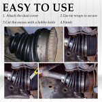 CV Boot Repair Kit with Clamps and Ties