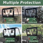 YONQIFON Soft Cab Enclosure for Yamaha Rhino