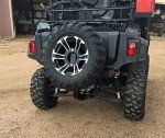 Adjustable UTV/ATV Receiver Hitch Tire Carrier