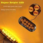 Waterproof 6in Oval LED Turn Signal Lights