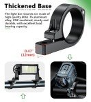 VAZESWIN 2-Pack Aluminum UTV Light Bar Mounts