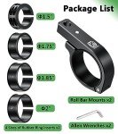 VAZESWIN 2-Pack Aluminum UTV Light Bar Mounts