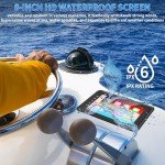 Upgraded Waterproof Marine Stereo with Wireless CarPlay