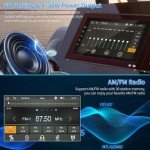 Upgraded Waterproof Marine Stereo with Wireless CarPlay