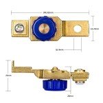 Jtron 80A DC12V Battery Cut Off Switch