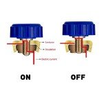 Jtron 80A DC12V Battery Cut Off Switch