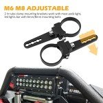 2" Bull Bar Light Mounting Brackets for ATV