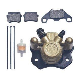 Rear Brake Caliper and Pads for 90cc-200cc ATVs