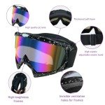 Motorcycle Offroad Goggles for ATV and Dirt Bikes