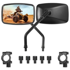 KEMIMOTO ATV 8MM/10MM Side Rearview Mirrors