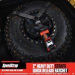 Heavy Duty 3 Point Tire Tie-Down Straps