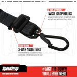 Heavy Duty 3 Point Tire Tie-Down Straps