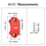 7/8" CNC Motorcycle Brake Lever Holder Clamp
